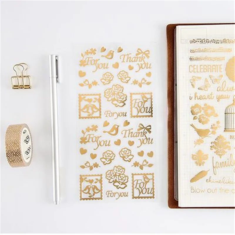 Милые сказочные мечтательные горячие наклейки для стемпинга серия повседневной