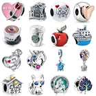 Шарм-подвеска из серебра 925 пробы для браслета Pandora