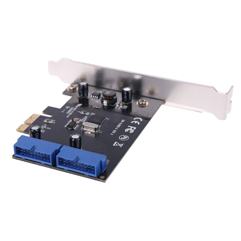 

VL805 Chipset PCI Express to Dual 20pin USB 3.0 Controller Card PCI-e Adapter LX9B