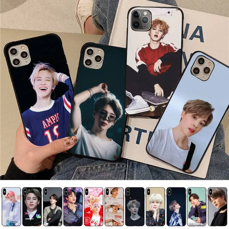 Чехол для телефона MaiYaCa Park Jimin Kpop iphone 13 11 12 pro XS MAX 8 7 6 6S Plus X 5S SE 2020 XR | Мобильные