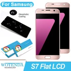 ЖК-дисплей Super AMOLED 5,1 дюйма с сенсорным экраном дигитайзер в сборе для Samsung Galaxy S7 Flat G930 G930F запасные части