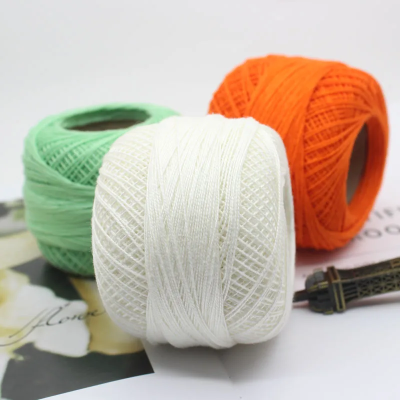 Пряжа для вязания с 4 спицами натуральное мягкое кружево ручного шарфа шапки