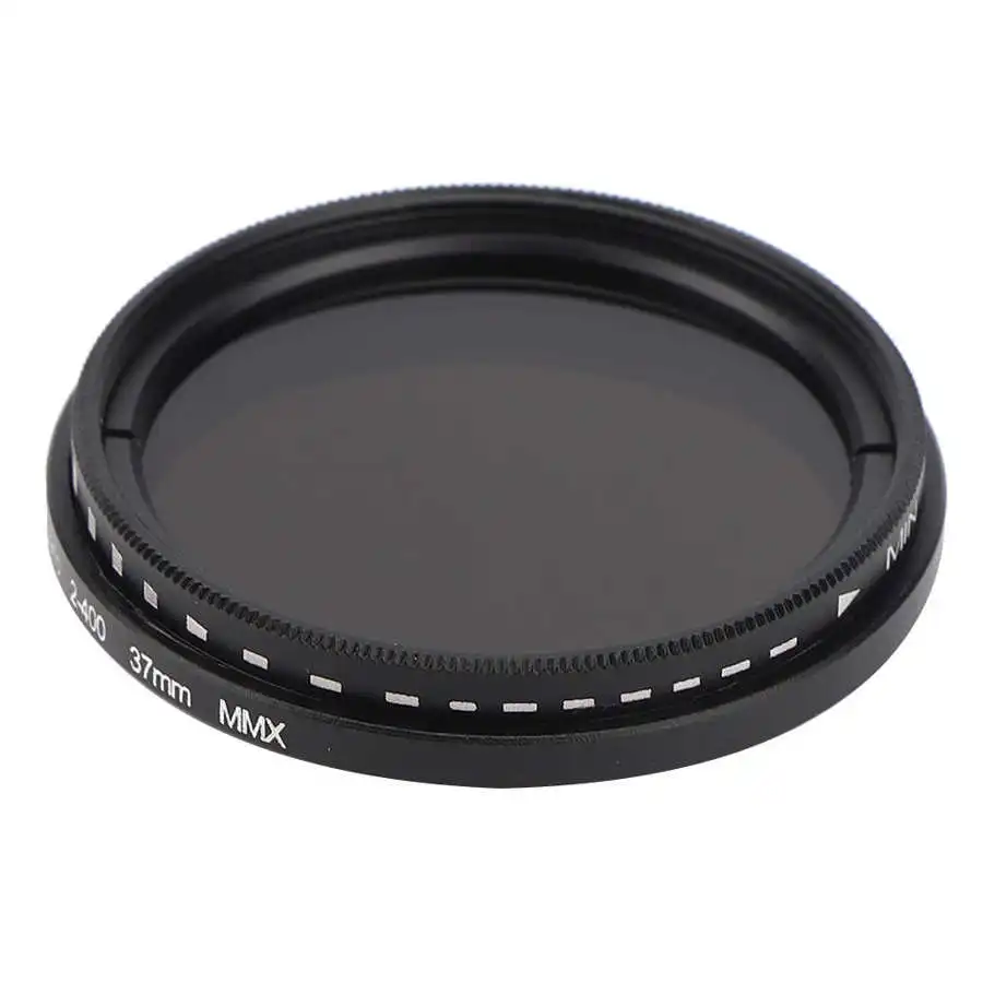 filter camera len accessories Junestar ND Lens Filter ND2-400 37mm for /Nikon/Sony/Pentax/Olympus/Fuji Camera 