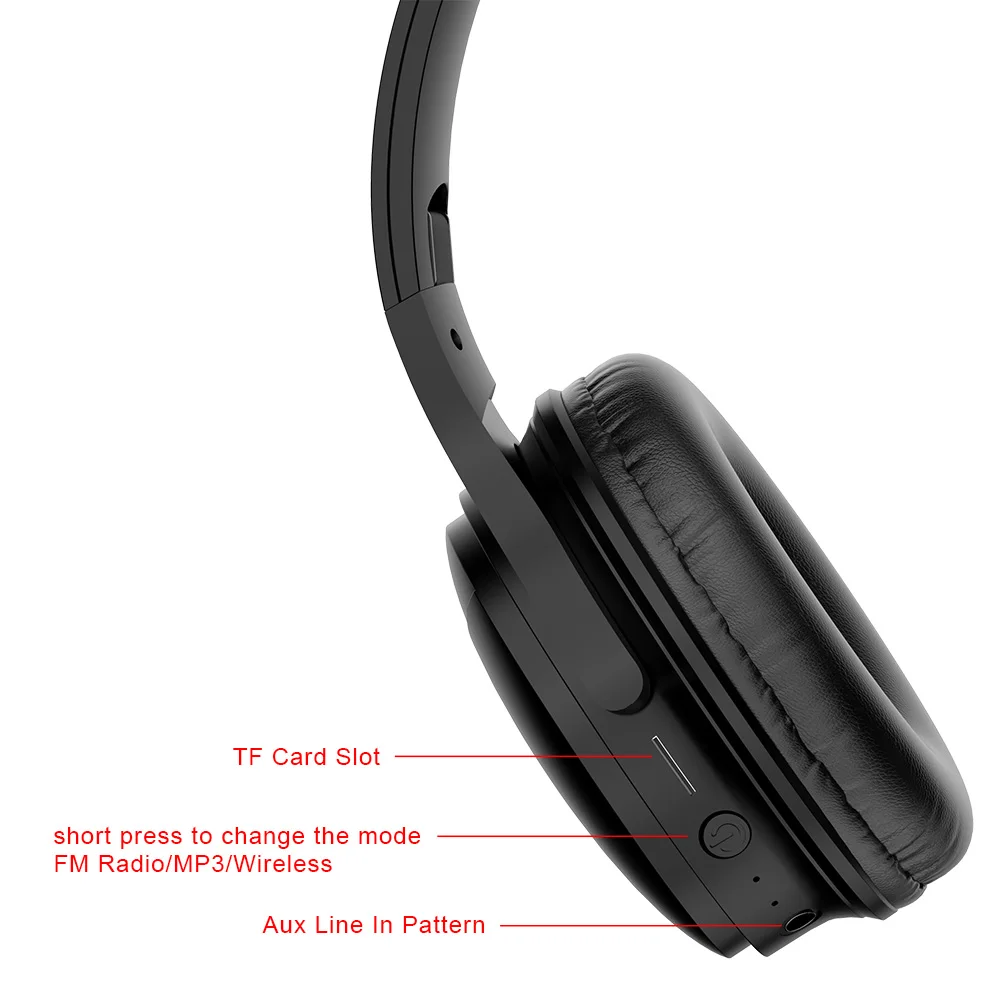 PTM регулируемые беспроводные наушники bluetooth гарнитуры повязка на голову набор