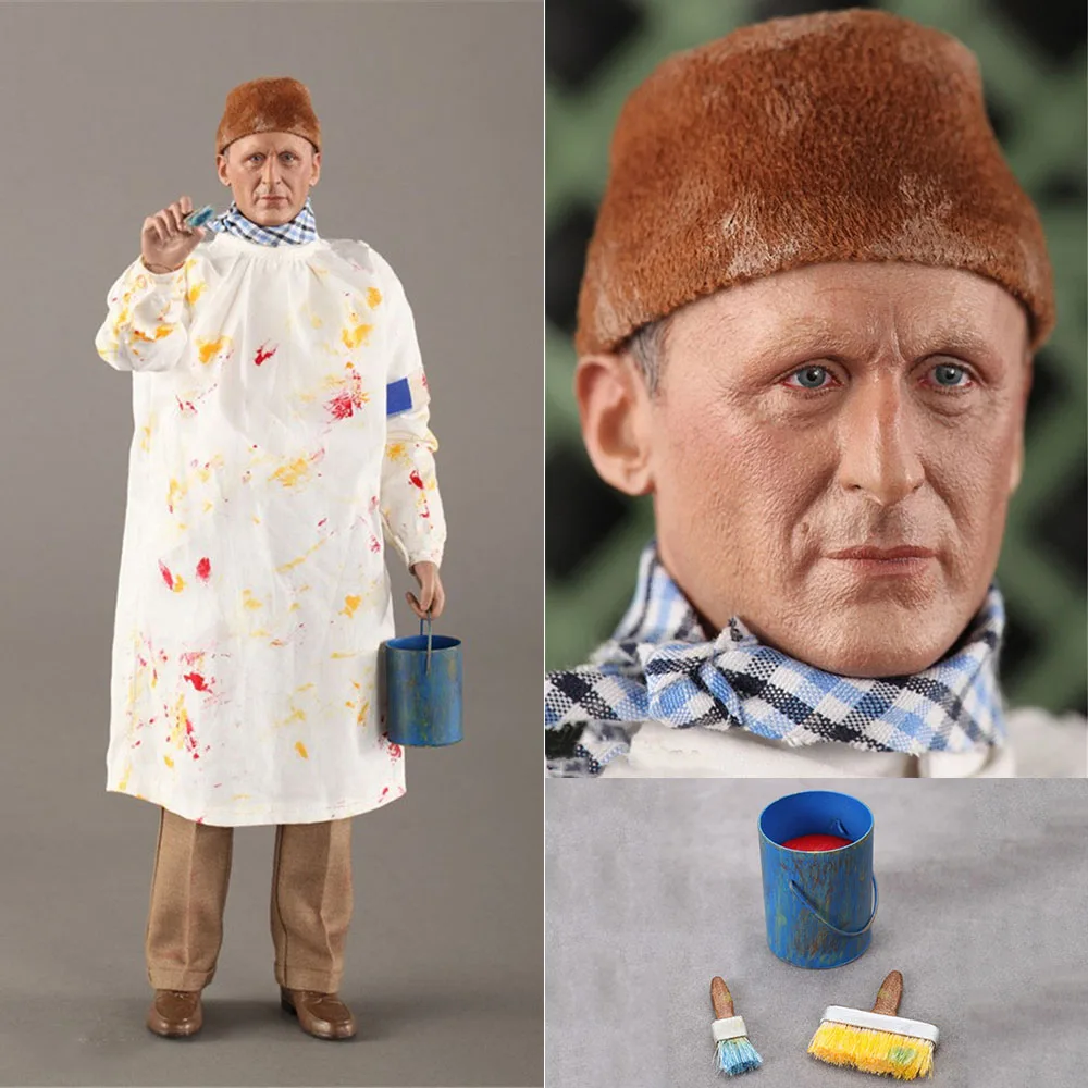 

DID F80105 1/6 French Comedy II Painter Figure Model 12'' Male Soldier Action Figures Full Set Toys for Collection