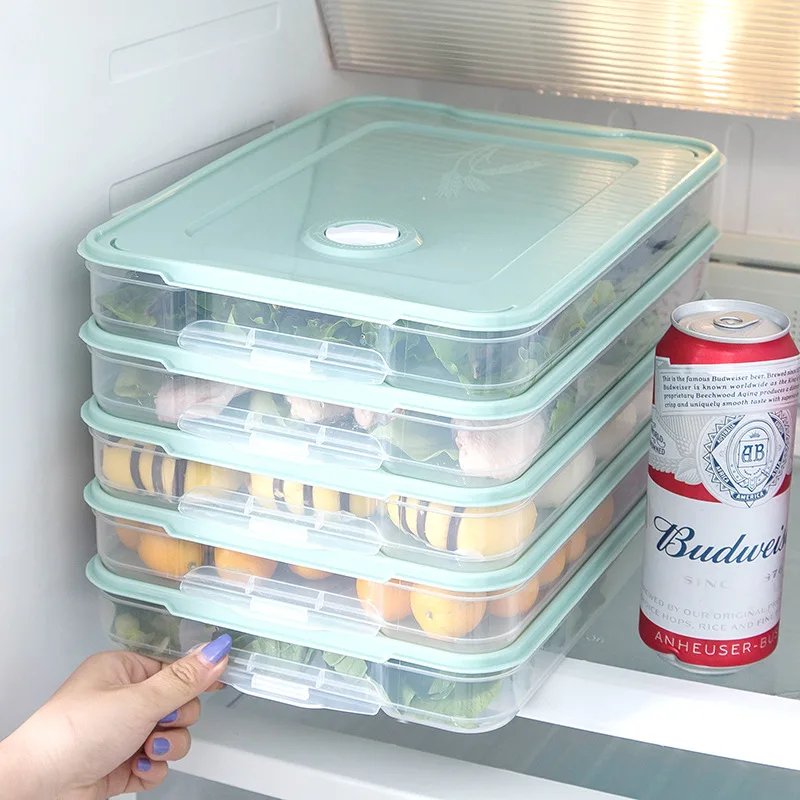 

Очень большой контейнер для хранения, быстрое устройство для холодильника, контейнер для хранения продуктов, Морозильная коробка для яиц, м...