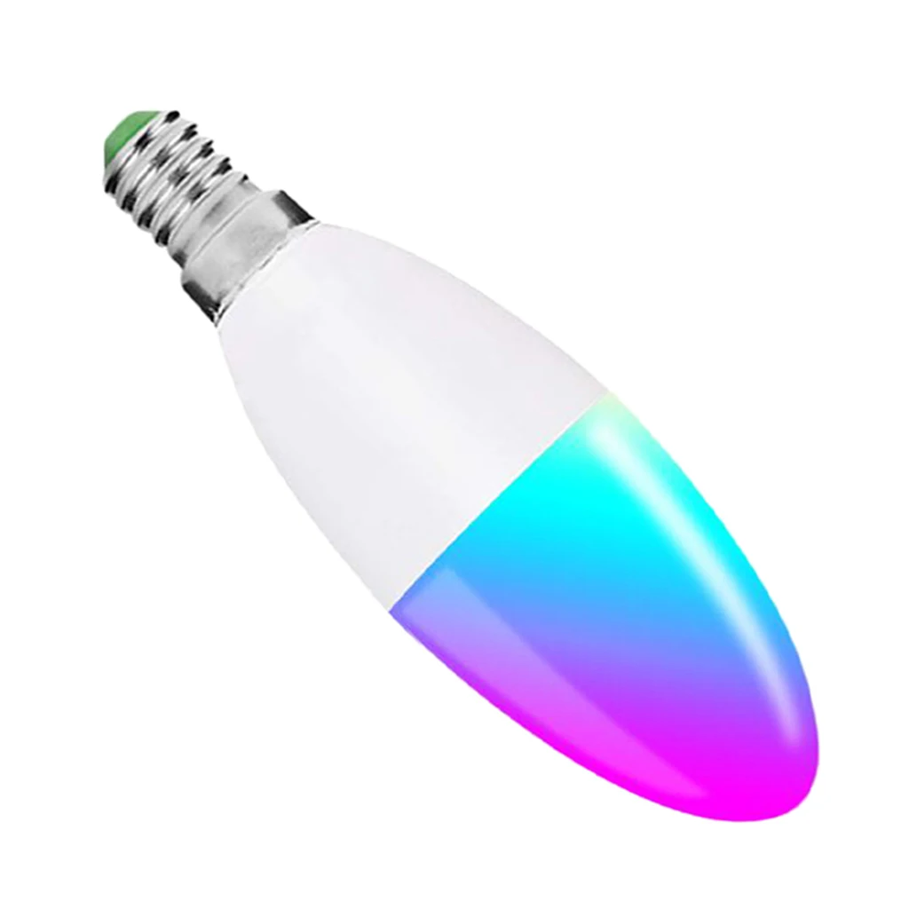 

WiFi Smart LED Light Bulb Smartphone App Controlled Multicolored Lights E26 Base