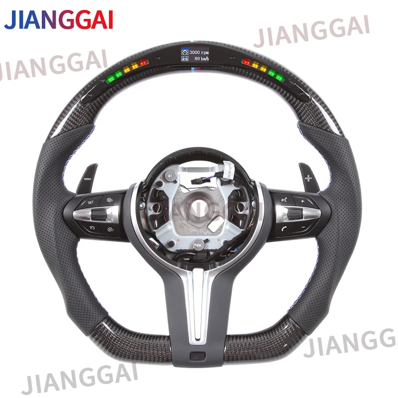 

Fit For BMW Steering Wheel M5 F10 F90 / M6 F06 F12 F13 / M8 F91 F92 F93 / 5-7 series