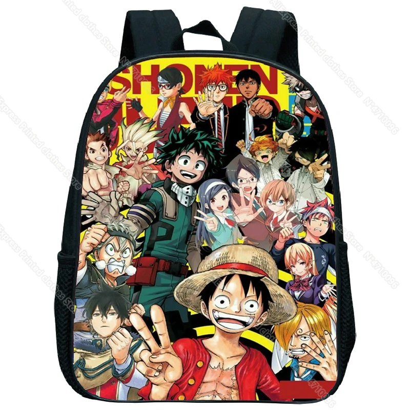 

Kids My Hero Academia Backpack Children Funny Deku Kindergarten Schoolbag Child Anime Bookbag Knapsack Start School Gift