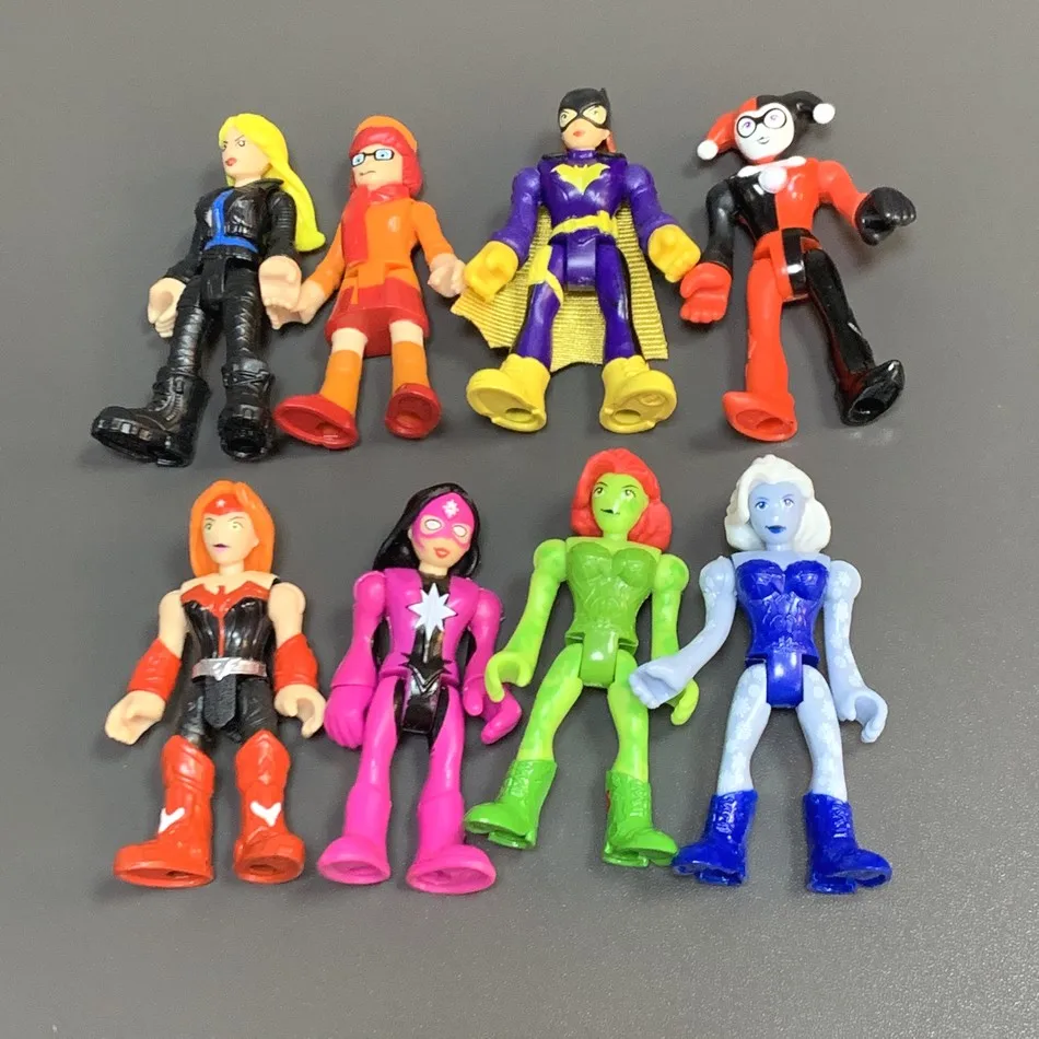 Набор DCC Imaginext экшен-фигурки супергероев Бейн Джокер штрих смерти Робин убийца