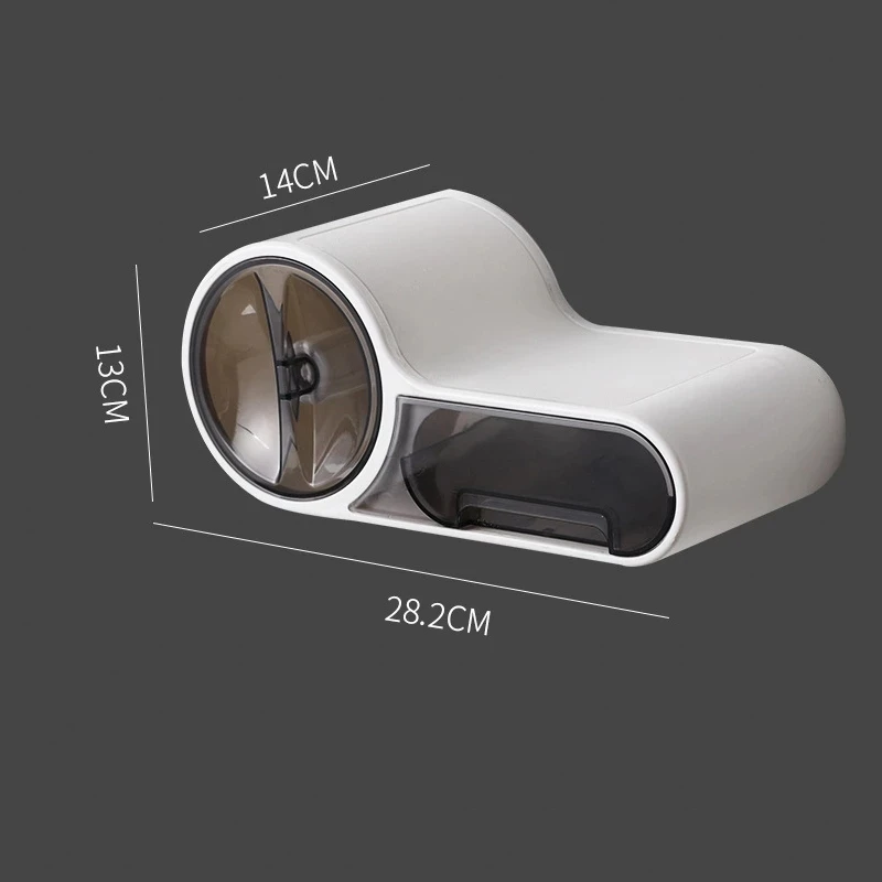 

Portable Tissue Box Toilet Paper Holder Plastic Storage Box Waterproof For Hotel Guesthouse Bathroom Necessities Accessories