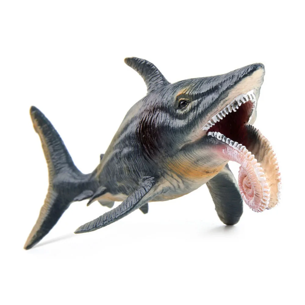 

Early Childhood Education Cognitive Decoration Large Rotor Shark Simulate Ancient Marine Life Animal Model Figurines Kids Toys
