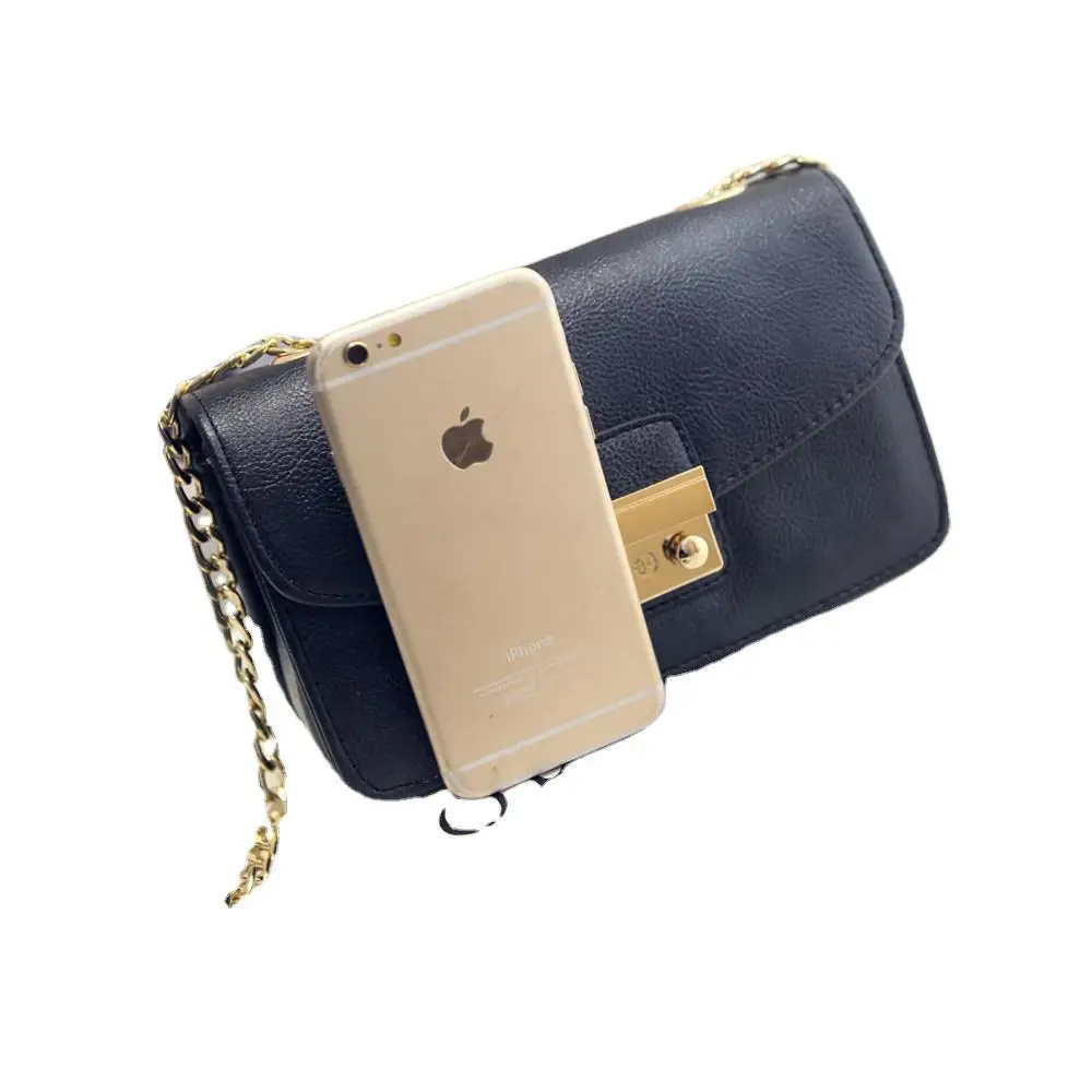 

2020 New Fashion Female Bag Small Square Bag Lock Chain Single Shoulder Diagonal Bag Luxury Designer Bag Women Bag
