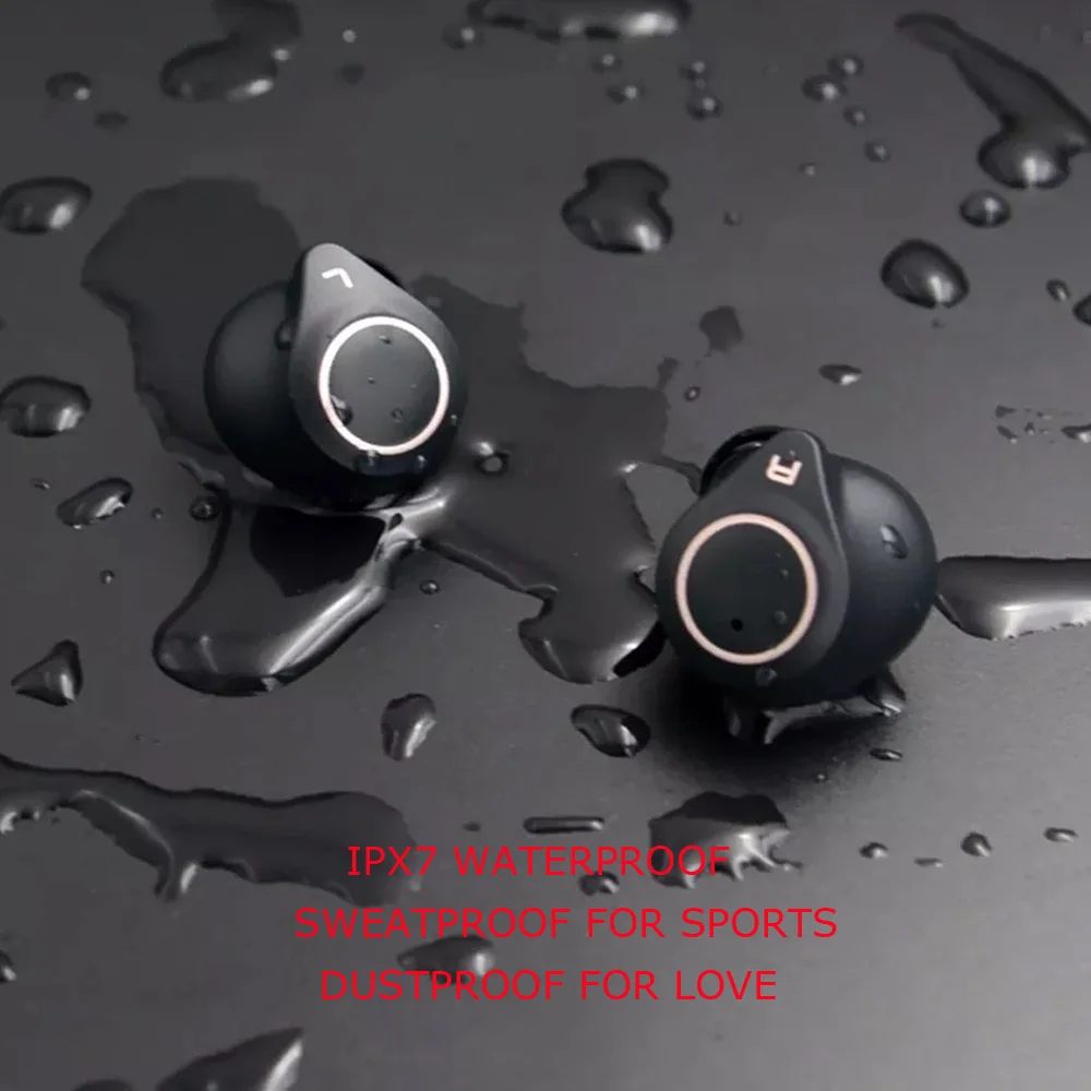 Водонепроницаемые спортивные Bluetooth наушники APTX AAC BT 5 0 с шумоподавлением