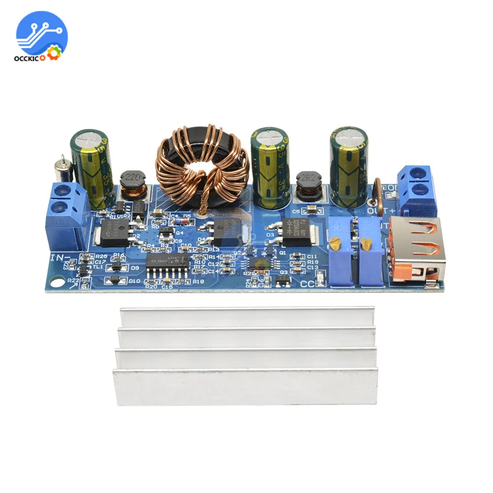 Модуль зарядного устройства USB 80 Вт высокая мощность от 2 до 24 В 3 30 в Повышающий