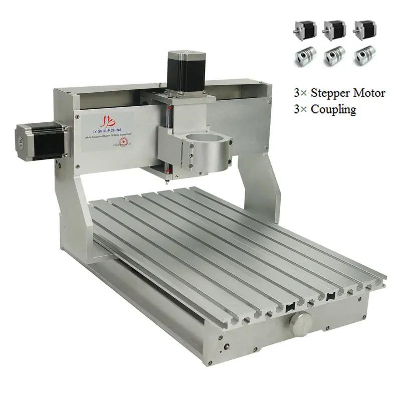 CNC 3040 Rack Engraving Machine Frame 4Axis Kit With Nema23 Stepper Motors Lathe 300x400mm DIY Parts | Инструменты