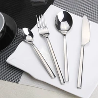 stainless steel fashion creativity design cutlery set luxury eco friendly elegant life gift geschirr set home decoration ec50cj