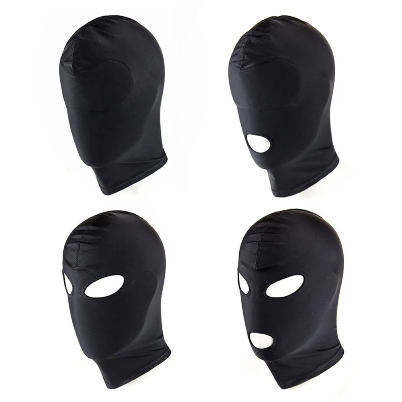 Volwassen Spelletjes Speeltjes voor Koppels SM бондаж Zachte Sexy Hoofd Masker Sex Hoofddeksels Erotische Toys Black Slave Rest|Игры для