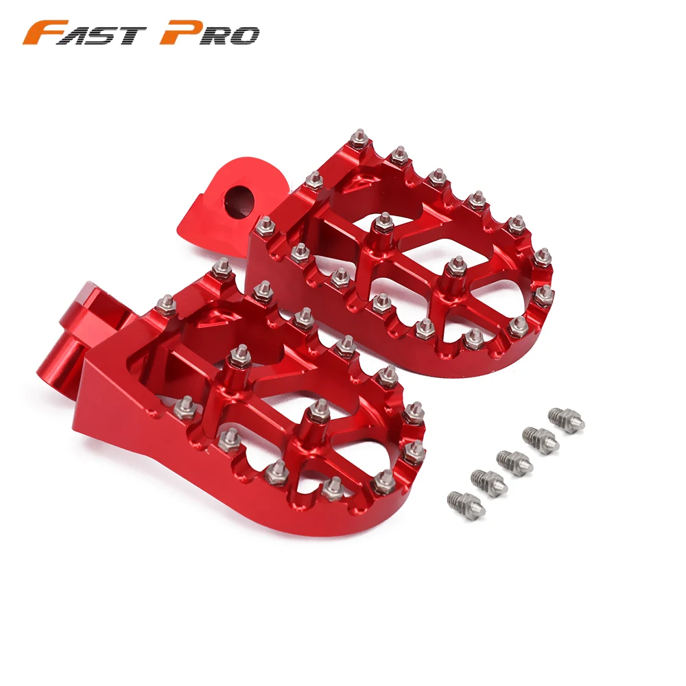 Фото Подножки CNC для Husqvarna 50 125 250 300 350 400 450 510 CR SM SMR TC TE WR TXC 1999-2013 OFF ROAD №5