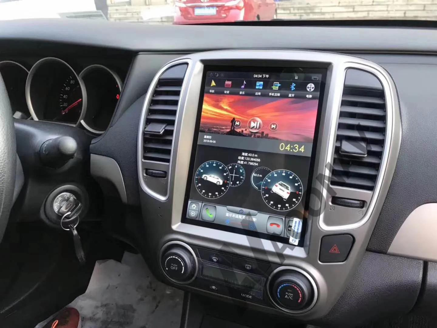 AOONAV 10 0 дюймов GPS навигация для-NISSAN SYLPHY 2009-2014 Автомобильный Радио dvd-плеер
