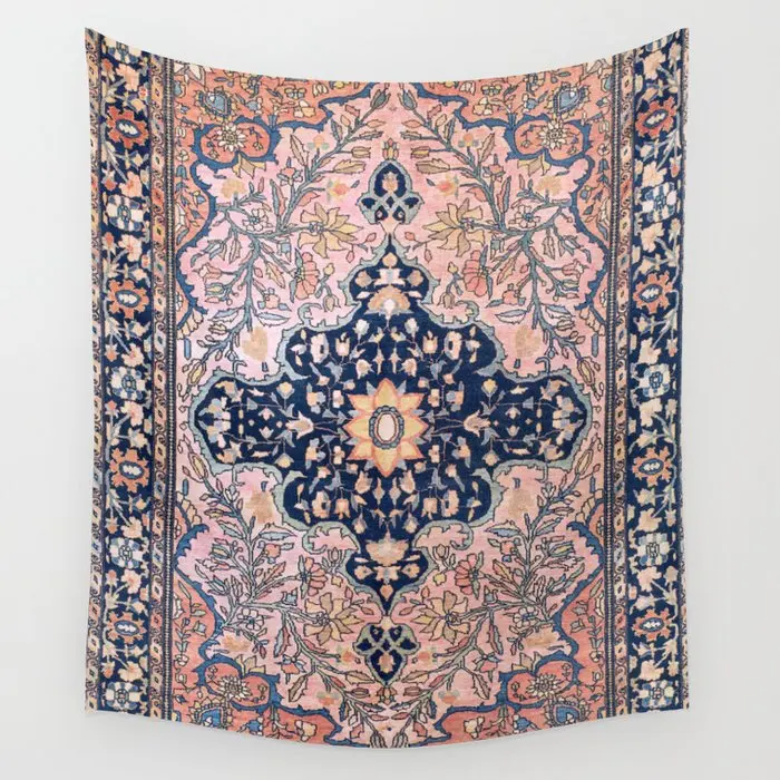 Античный Западный персидский коврик гобелен Настенный декор для спальни