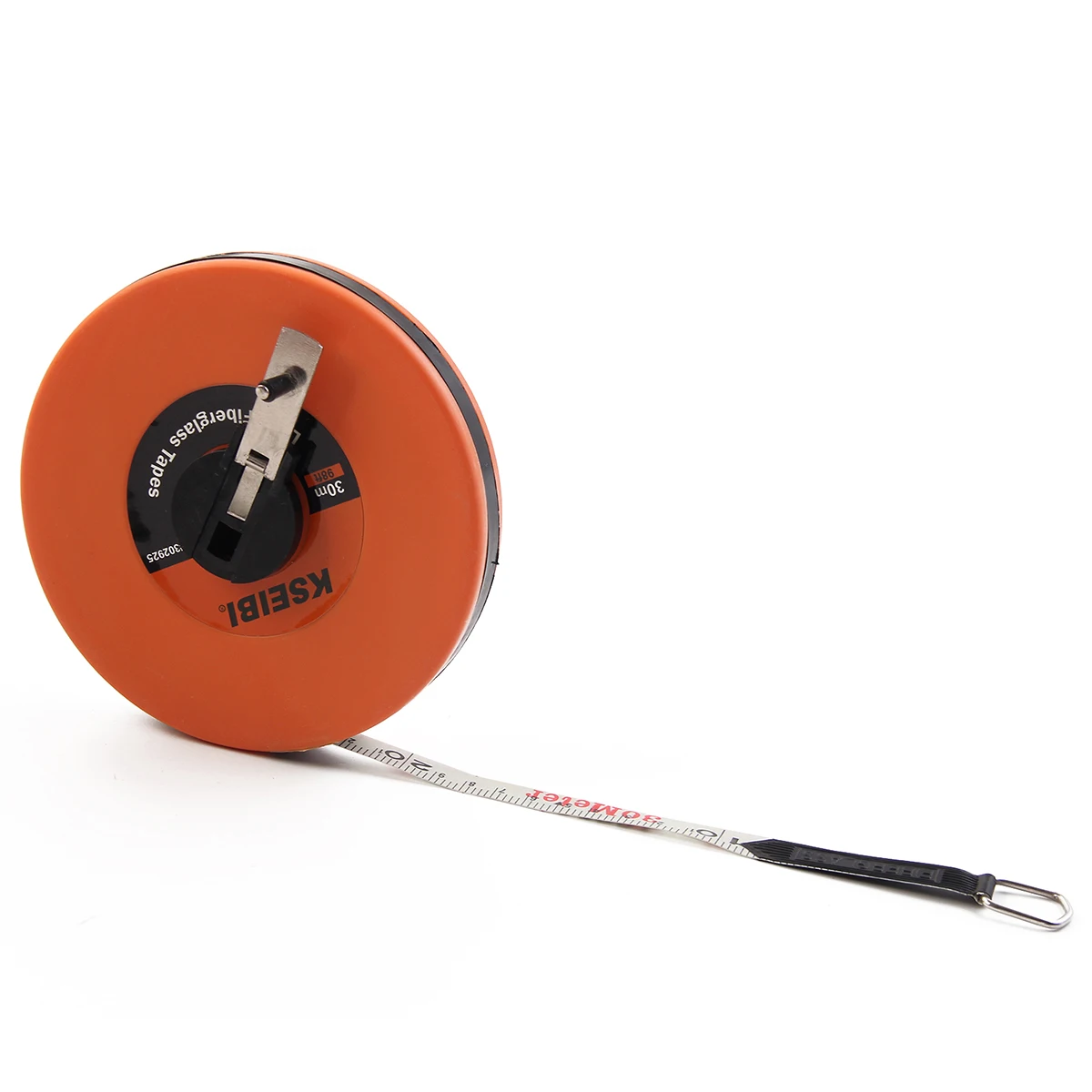 

KSEIBI 20m/30m/50m Long Measuring Tape Construction Rulers Inch Metric Impact Resistant ABS Reel Fiberglass Tape Measure Tool