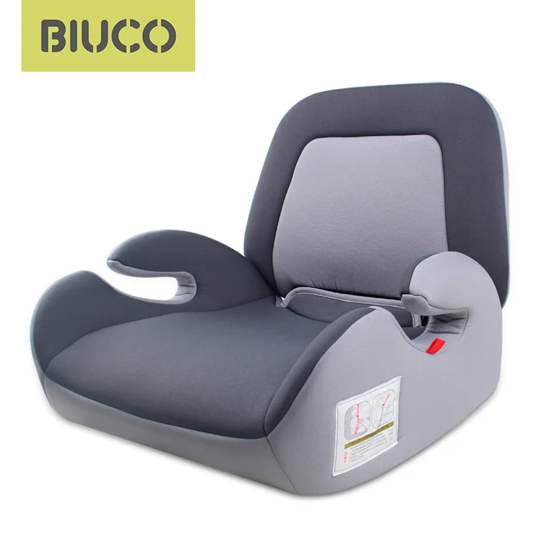 BIUCO автомобильное кресло-бустер с разъемом ISOFIX детские автомобильные безопасные сиденья увеличенная Подушка сиденья подходит для детей От 3 до 12 лет