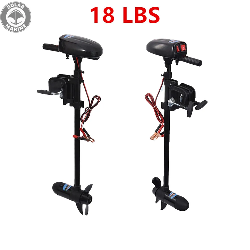 18 LBS 12 V 180 W Electric Trolling Motor 2 KM/H Outboard Engine For Inflatable Boat Rowing Kayak