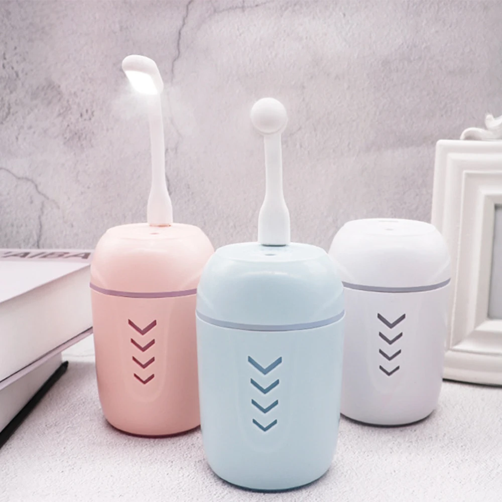 Ультразвуковой увлажнитель воздуха 220 мл аромараспылитель USB со светодиодной