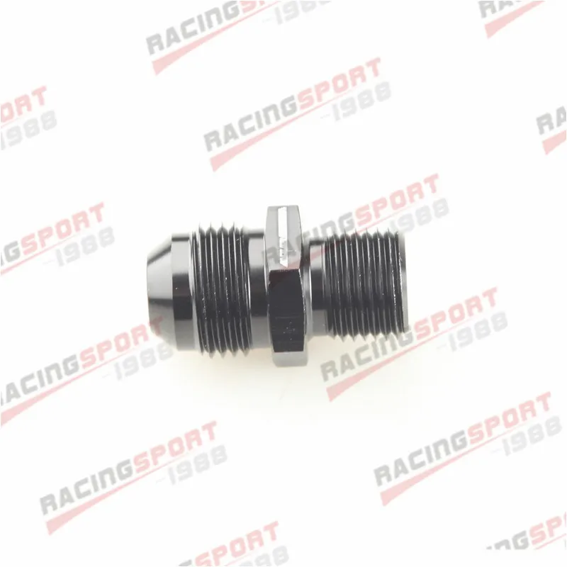 Male 8AN AN8 Flare к M16 x 1 5 (мм) метрический прямой фитинг черный/синий | Автомобили и