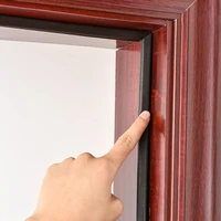 6m self adhesive door sealing strip tape weather strip door v type soundproof foam weatherstrip sealed for windows and door