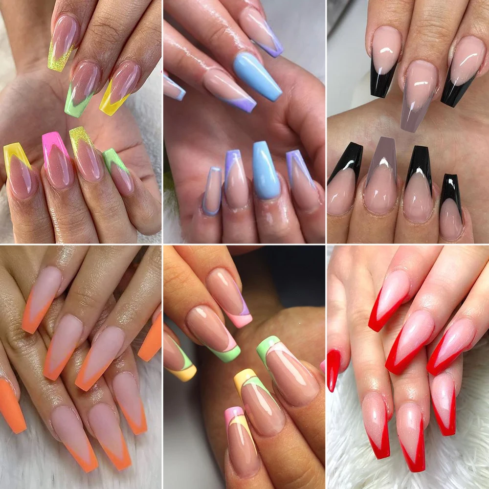 Azure beauty 5 шт./лот набор пудры для погружения впитывающая основа гель топ