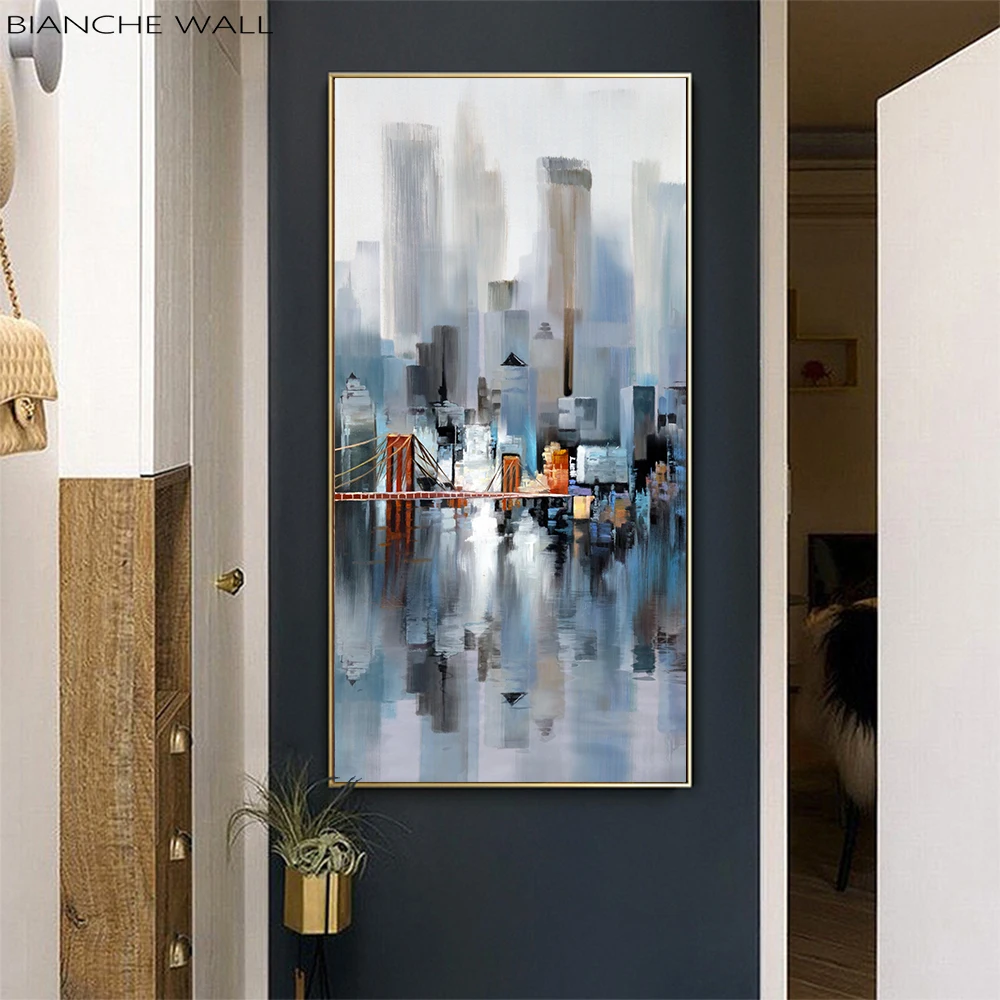 Высотный строительный мост городская архитектура пейзаж абстрактное искусство