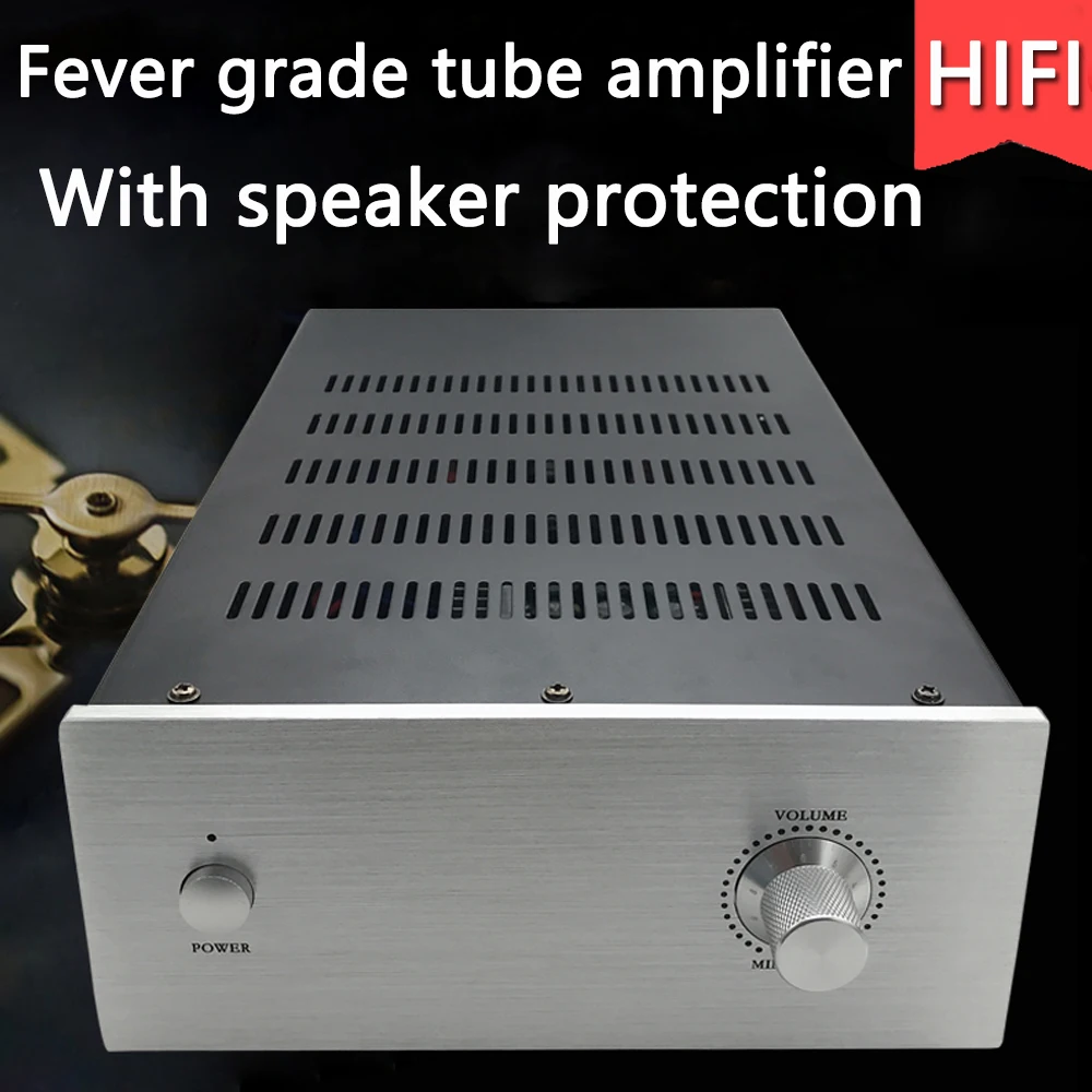 LM1875*2 HIFI Tube Amplifier 6A2 6K4 5654 Tube Tube Amplifier Power Amplifier Power Amplifier Finished Machine