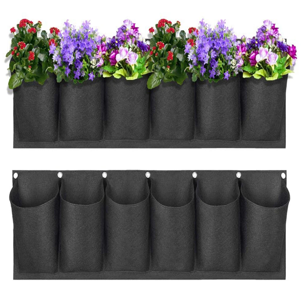 

Grow Bags Non-Woven Fabric Raised Garden Bed Rectangle Planting Container Flower Vegetable Potato Nursery Planter Pot Plants