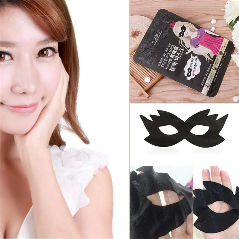 Rorec пополнение гладкая маска для глаз черная хорошая укрепления кожи темного