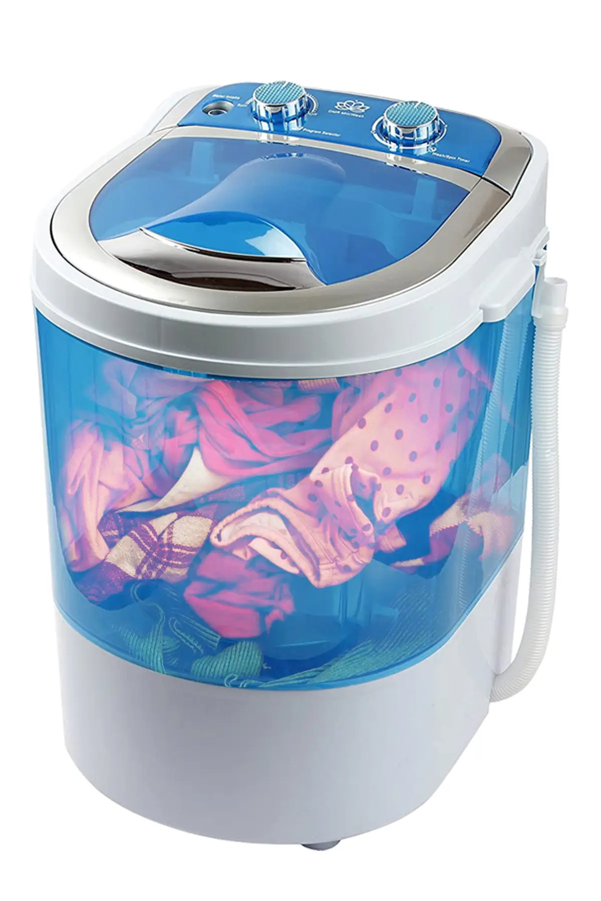 Портативная мини-стиральная машина для кемпинга можно использовать в домашних