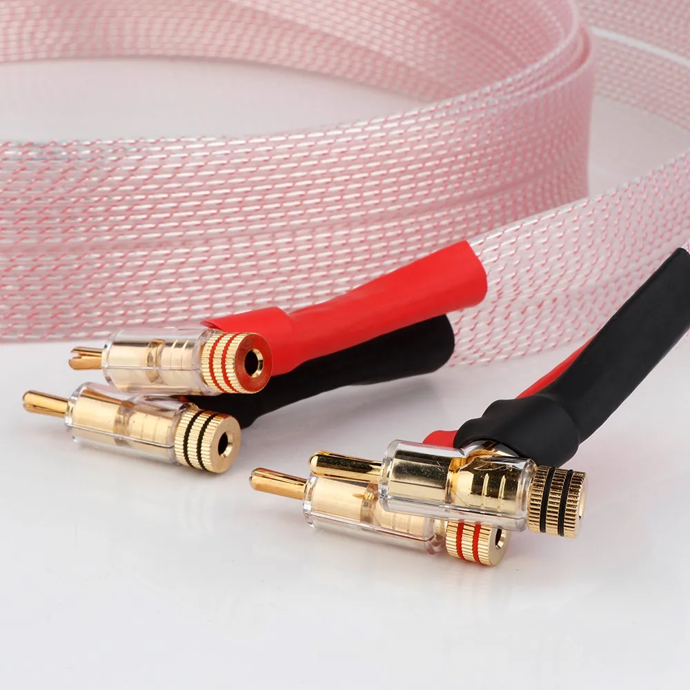 Кабель для динамика Nordost Valhalla hifi кабель PCOCC посеребренный позолоченный