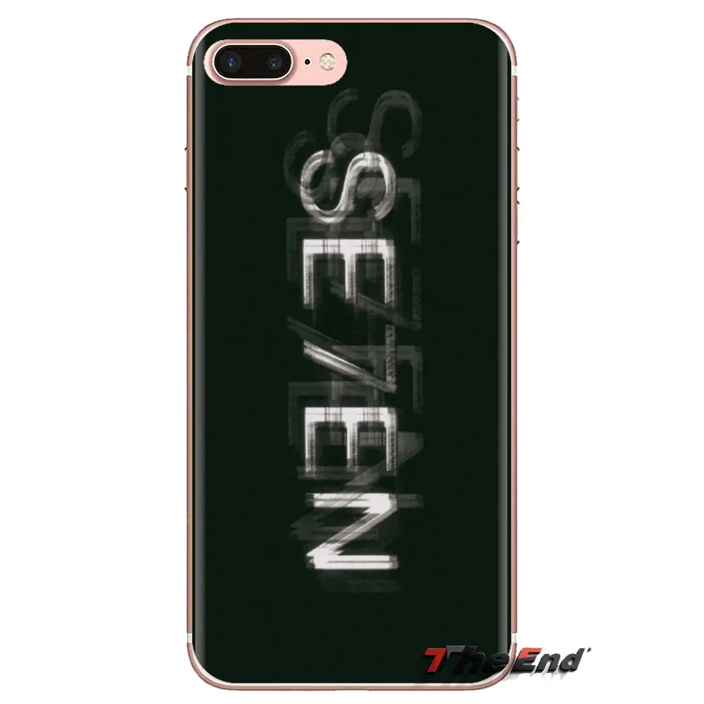 Мягкие прозрачные чехлы-накладки семь Se7en 1995 постер фильма для Xiaomi Redmi 4A S2 Note 3 3S 4 4X5