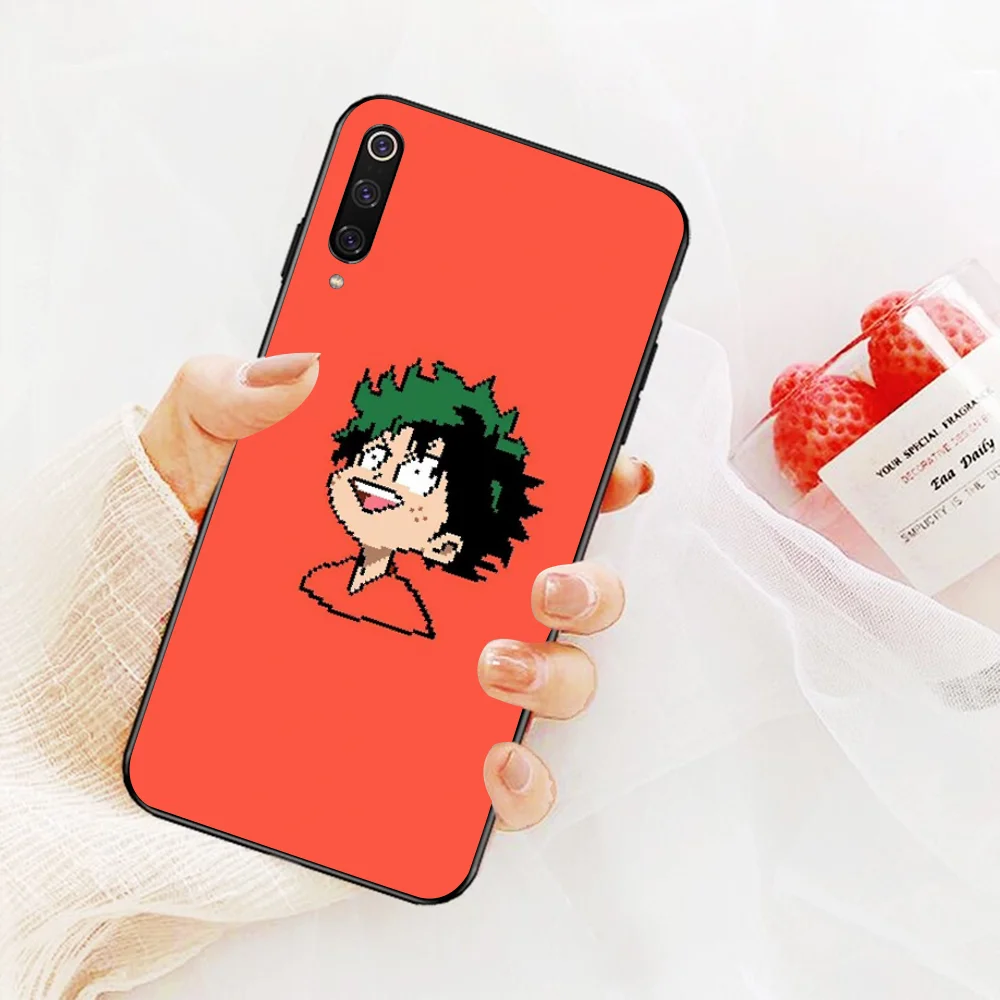 

Anime My Hero Boku no Hero Academia deku bakugou Phone Case Cover for Xiaomi 8 9 se 5X Redmi 6pro 6A 4X 7 5plus note 5 7 6pro
