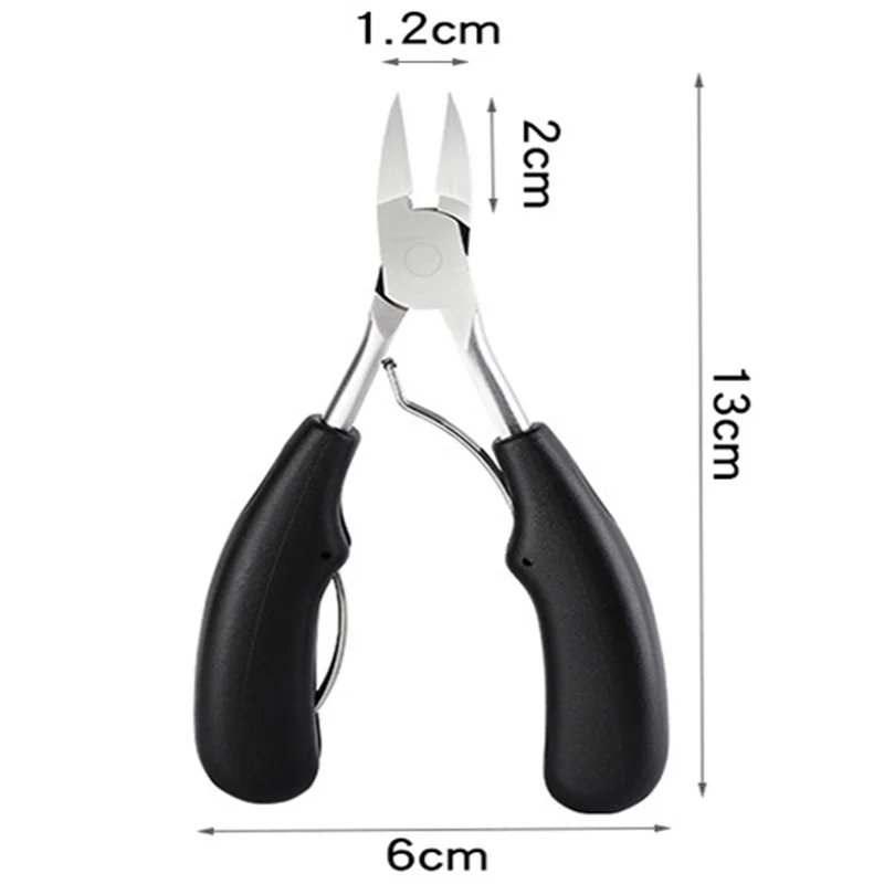 

1 Pcs Stainless Steel Tip Cutter Thick Nail Cutter Nail Clipper Olecranon Scissors Travel Accessories Fingernail Cutting
