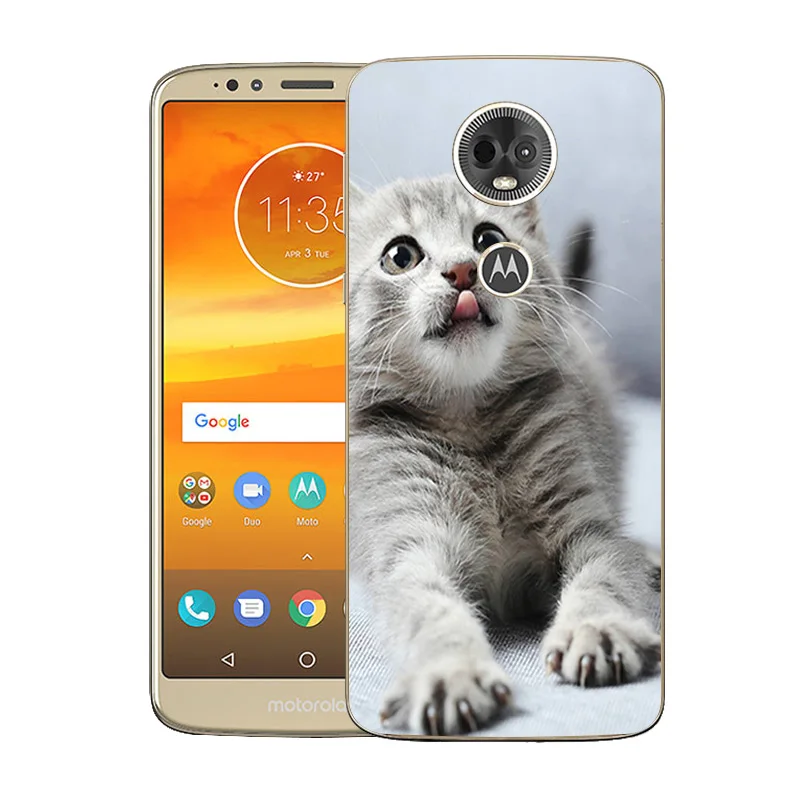 Полный защитный чехол для Moto E5 Plus тонкий прозрачный ТПУ мобильный телефон Motorola