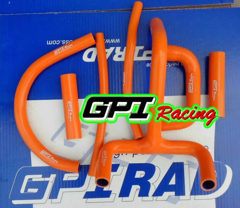 GPI высокопроизводительный силиконовый шланг радиатора для KTM LC4 620 625 640 660 черный|ktm