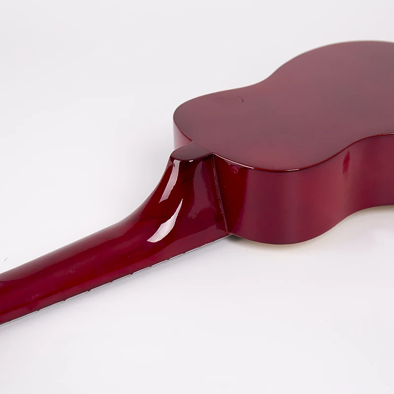 Бесплатная доставка De Xin красочные 21 &quotУкулеле сопрано липа укулеле концертная