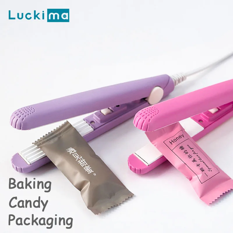 Кухонный упаковщик для еды зажим запечатывания закусок домашняя маленькая