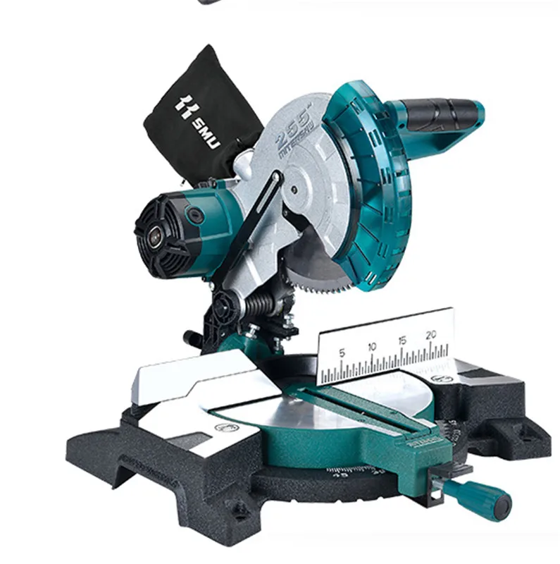 2000 Вт алюминиевая машина наклонная пила 10 дюймов алюминиевый сплав Дерево
