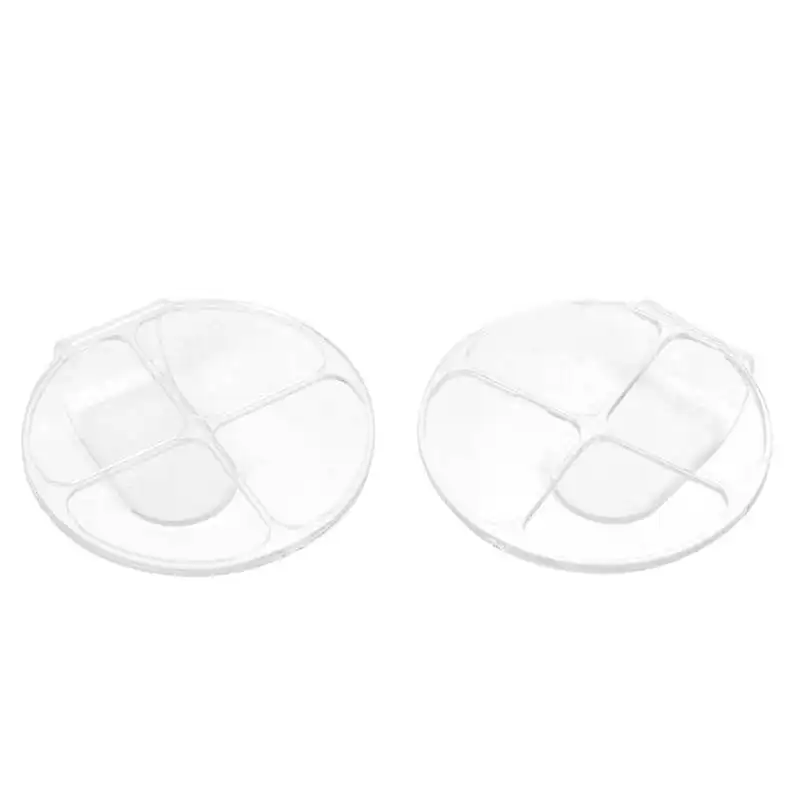 

Makeup Tools Handheld Transparent Acrylic Palette Cosmetic Mixing Convenient Durable for Makeup