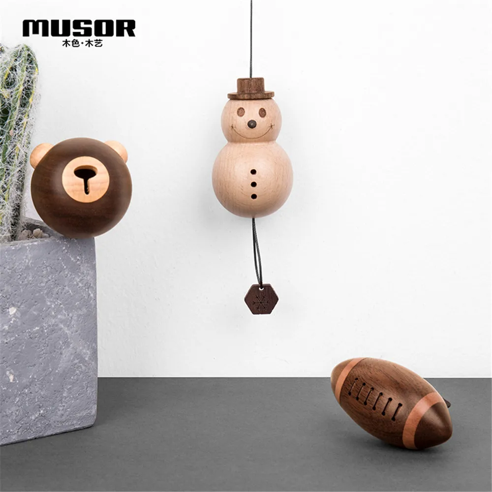 

Деревянный мультяшный медведь, автомобильный парфюм, украшение автомобиля, воздуховод, ароматерапия, креативный автомобильный парфюм