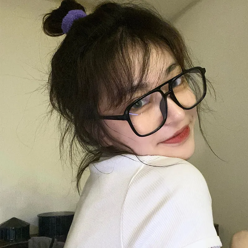 Мужские и женские очки для близорукости Ahora квадратные очки-авиаторы с оправой из