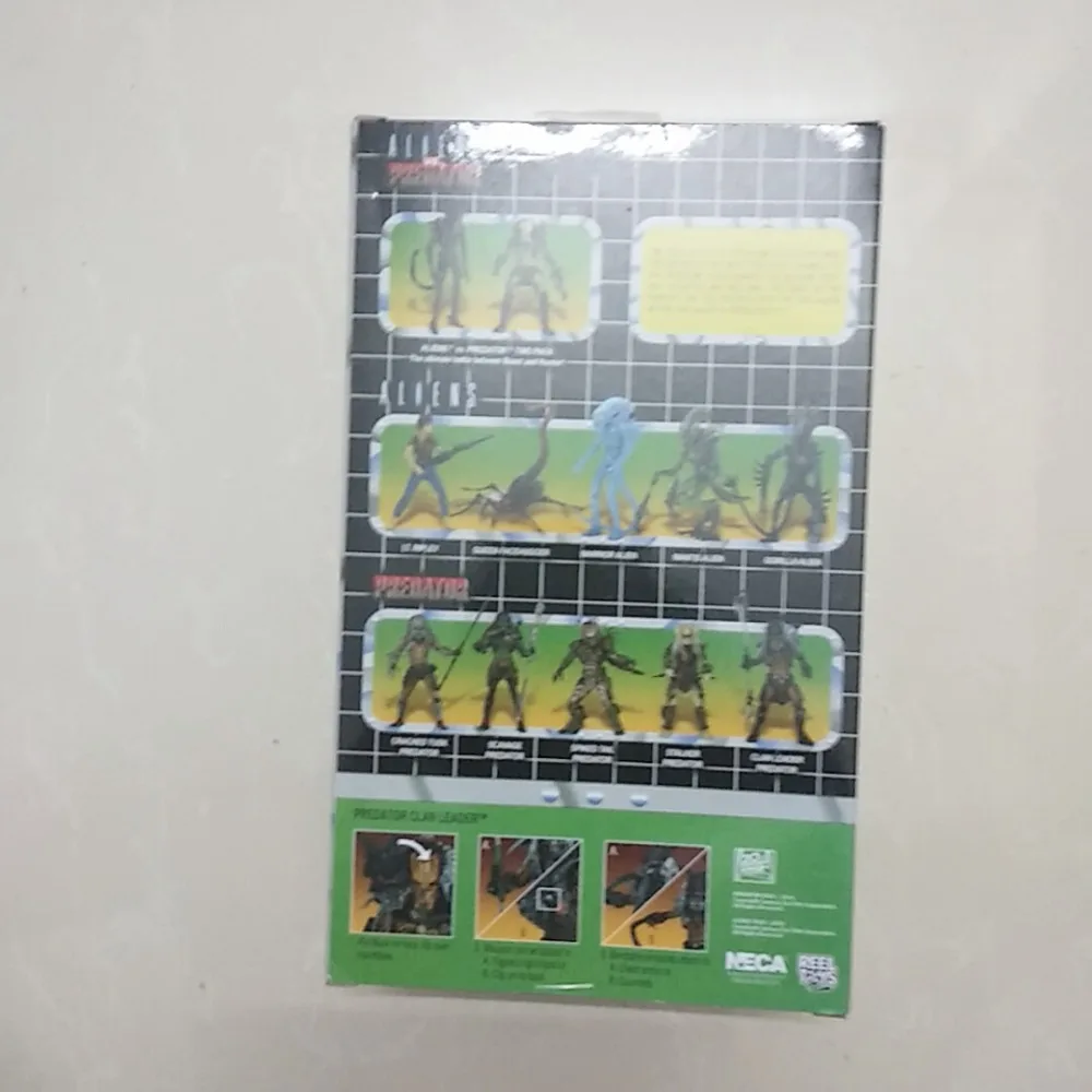 NECA Predator Kenner Leader Clan Chief 18 см фигурка Коллекционная игрушка Подарки